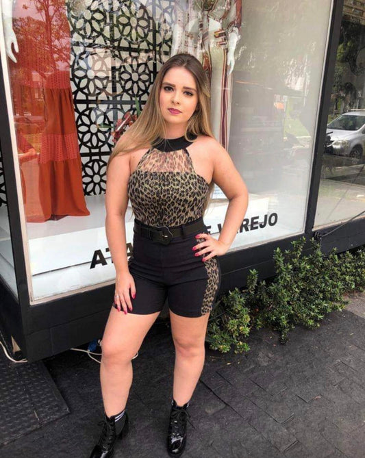 Macacão Animal Print