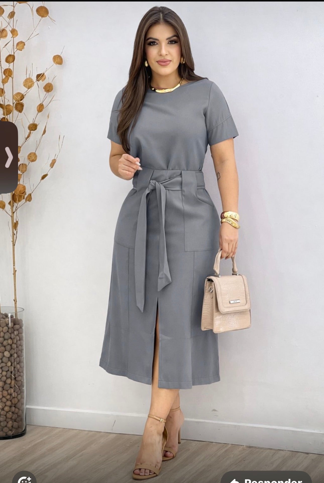 Conjunto Saia Anne