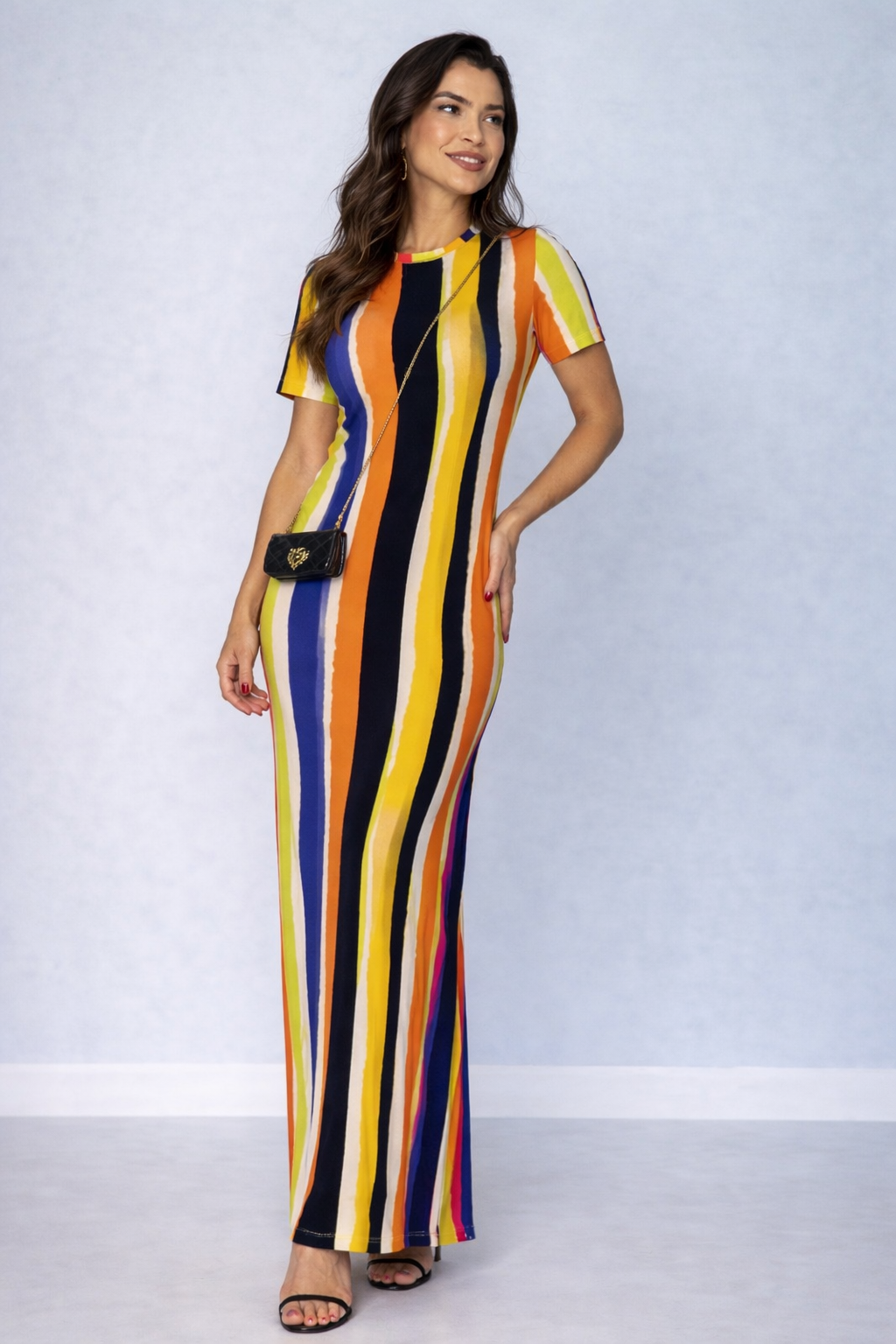 Vestido Maria Listrado